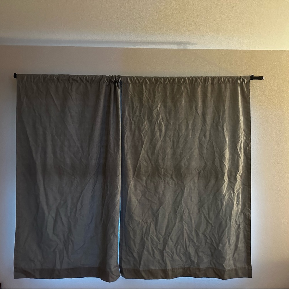 42 x 60 room darkening curtain panels